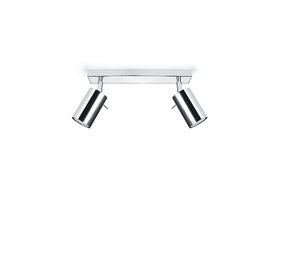 Sollux Lighting Plafondlamp RING 2 chroom