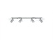 LED Plafondspot grijs RING - 4 x GU10 aansluiting LED Plafondspot grijs RING - 4 x GU10 aansluiting