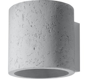 Sollux Lighting LED Wandlamp beton ORBIS - 1 x G9 aansluiting Sollux Lighting LED Wandlamp beton ORBIS - 1 x G9 aansluiting