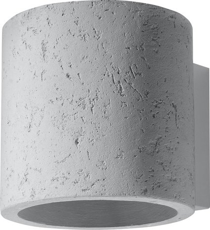 Sollux Lighting LED Wandlamp beton ORBIS - 1 x G9 aansluiting Sollux Lighting LED Wandlamp beton ORBIS - 1 x G9 aansluiting