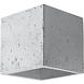 LED Wandlamp beton QUAD - 1 x G9 aansluiting LED Wandlamp beton QUAD - 1 x G9 aansluiting