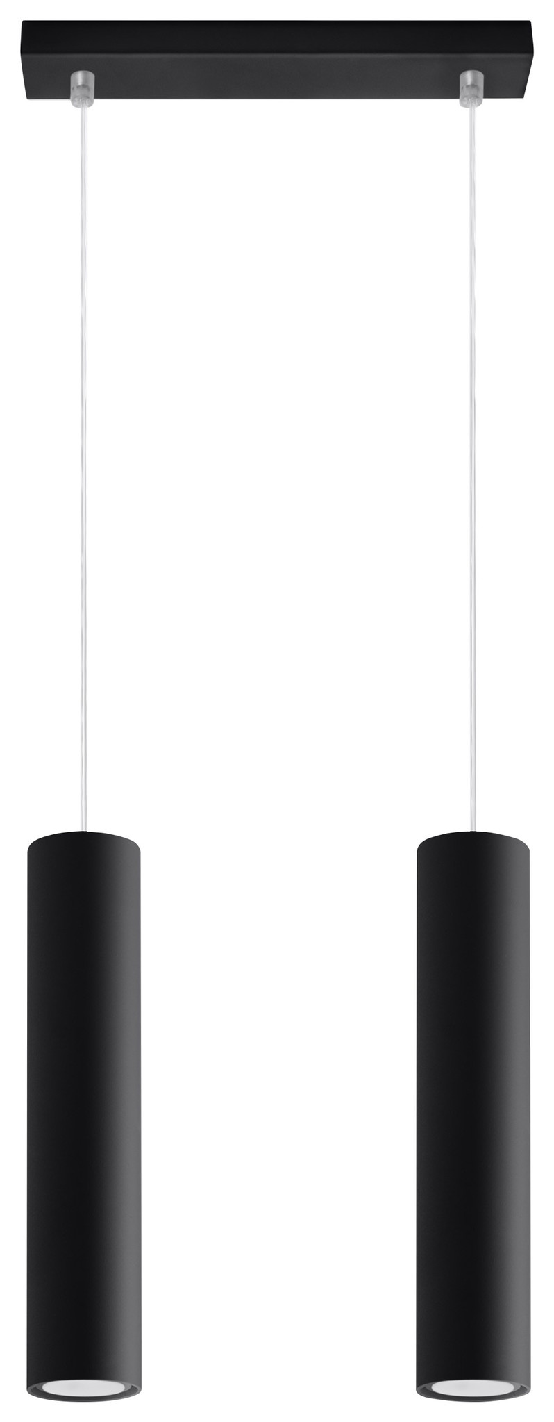 schild slepen ballet LED Hanglamp mat zwart LAGOS - 1 x GU10 aansluiting - Ledlichtdiscounter.nl