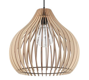 Sollux Lighting Hanglamp APRILLA hout