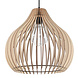 LED Hanglamp hout APRILLA - 1 x E27 aansluiting LED Hanglamp hout APRILLA - 1 x E27 aansluiting
