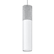 LED Hanglamp wit beton BORGIO - 1 x GU10 aansluiting LED Hanglamp wit beton BORGIO - 1 x GU10 aansluiting