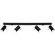 LED Plafondspot zwart RING - 4 x GU10 aansluiting LED Plafondspot zwart RING - 4 x GU10 aansluiting