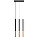 LED Hanglamp zwart koper MOZAICA - 3 x G9 aansluiting LED Hanglamp zwart koper MOZAICA - 3 x G9 aansluiting