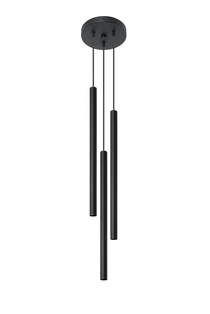 Sollux Lighting LED Hanglamp zwart PASTELO - 3 x G9 aansluiting Sollux Lighting LED Hanglamp zwart PASTELO - 3 x G9 aansluiting