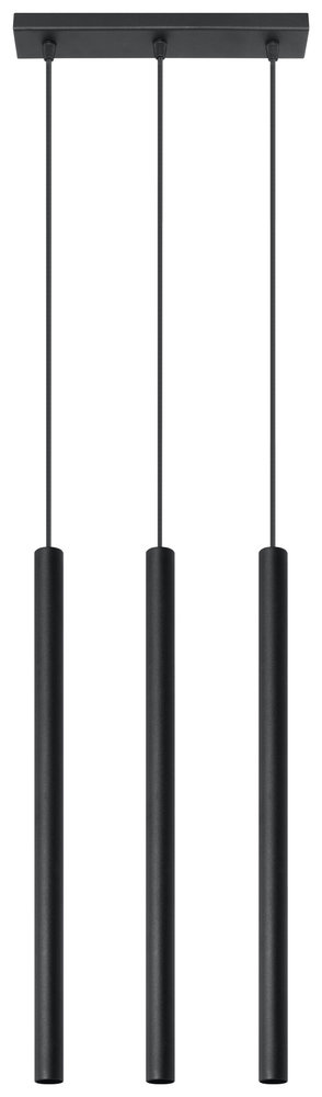 Sollux Lighting LED Hanglamp zwart PASTELO - 3 x G9 aansluiting Sollux Lighting LED Hanglamp zwart PASTELO - 3 x G9 aansluiting