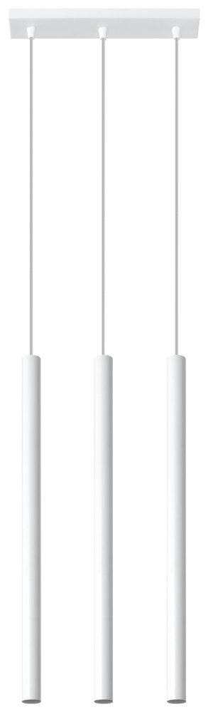 Sollux Lighting LED Hanglamp wit PASTELO - 3 x G9 aansluiting Sollux Lighting LED Hanglamp wit PASTELO - 3 x G9 aansluiting