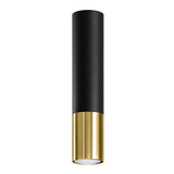 Sollux Lighting Plafondlamp LOOPEZ zwart/goud