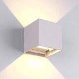 LED Line OP=OP LED Wandlamp Wit - 2x3W - Up and Down verstelbare lichtspreiding - Lichtkleur optioneel LED Line OP=OP LED Wandlamp Wit - 2x3W - Up and Down verstelbare lichtspreiding - Lichtkleur optioneel