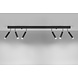 LED Plafondspot zwart EYETECH - 6 x G9 aansluiting LED Plafondspot zwart EYETECH - 6 x G9 aansluiting