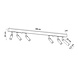 LED Plafondspot zwart EYETECH - 6 x G9 aansluiting LED Plafondspot zwart EYETECH - 6 x G9 aansluiting