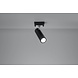 LED Plafondspot zwart zilver DIREZIONE - 1 x GU10 aansluiting LED Plafondspot zwart zilver DIREZIONE - 1 x GU10 aansluiting