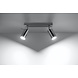 LED Plafondspot chrome RING - 2 x GU10 aansluiting LED Plafondspot chrome RING - 2 x GU10 aansluiting
