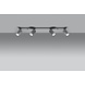 LED Plafondspot grijs RING - 4 x GU10 aansluiting LED Plafondspot grijs RING - 4 x GU10 aansluiting