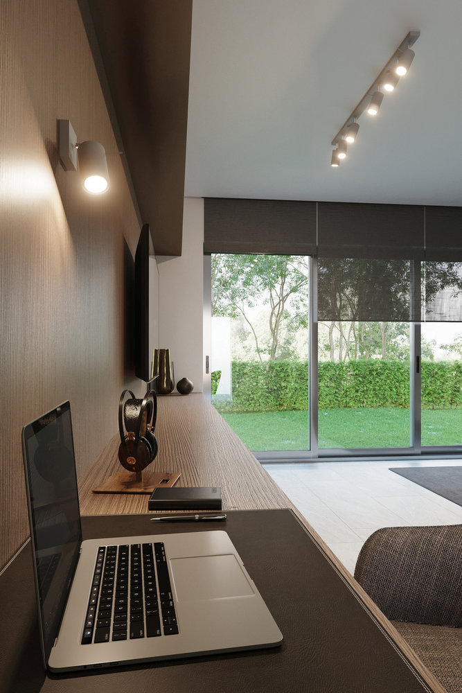 Sollux Lighting LED Plafondspot grijs RING - 4 x GU10 aansluiting