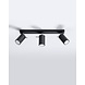 LED Plafondspot zwart RING - 3 x GU10 aansluiting LED Plafondspot zwart RING - 3 x GU10 aansluiting