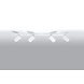 LED Plafondspot wit RING - 4 x GU10 aansluiting LED Plafondspot wit RING - 4 x GU10 aansluiting