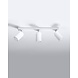 LED Plafondspot wit RING - 3 x GU10 aansluiting LED Plafondspot wit RING - 3 x GU10 aansluiting