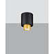 LED Plafondspot zwart NESI - 1 x GU10 aansluiting LED Plafondspot zwart NESI - 1 x GU10 aansluiting