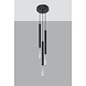 LED Hanglamp zwart chrome MOZAICA - 3 x G9 aansluiting LED Hanglamp zwart chrome MOZAICA - 3 x G9 aansluiting