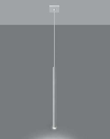 Sollux Lighting LED Hanglamp wit PASTELO - 1 x G9 aansluiting Sollux Lighting LED Hanglamp wit PASTELO - 1 x G9 aansluiting