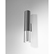LED Wandlamp zwart chrome LOOPEZ - 1 x GU10 aansluiting LED Wandlamp zwart chrome LOOPEZ - 1 x GU10 aansluiting