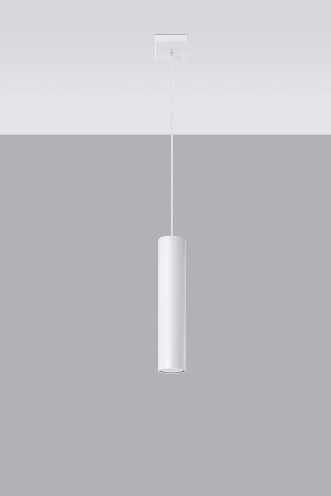Sollux Lighting LED Hanglamp wit LAGOS - 1 x GU10 aansluiting Sollux Lighting LED Hanglamp wit LAGOS - 1 x GU10 aansluiting