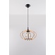 LED Hanglamp hout MANDELINO - 1 x E27 aansluiting LED Hanglamp hout MANDELINO - 1 x E27 aansluiting