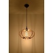 LED Hanglamp hout MANDELINO - 1 x E27 aansluiting LED Hanglamp hout MANDELINO - 1 x E27 aansluiting