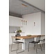 LED Hanglamp beton hout ZANE - 3 x GU10 aansluiting LED Hanglamp beton hout ZANE - 3 x GU10 aansluiting