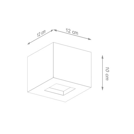 Sollux Lighting LED Wandlamp beton LEO - 1 x G9 aansluiting Sollux Lighting LED Wandlamp beton LEO - 1 x G9 aansluiting