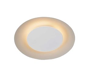 Lucide FOSKAL - Plafonnière - Ø 21,5 cm - LED - 1x6W 2700K - Wit Lucide FOSKAL - Plafonnière - Ø 21,5 cm - LED - 1x6W 2700K - Wit
