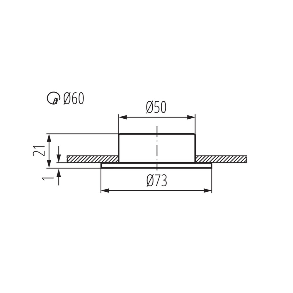 Kanlux LED Inbouwspot Armatuur - Wit 73MM - Geschikt voor keuken/meubel kast | Zaagmaat 55MM - G4 Steekfitting 12V aansluiting Kanlux LED Inbouwspot Armatuur - Wit 73MM - Geschikt voor keuken/meubel kast | Zaagmaat 55MM - G4 Steekfitting 12V aansluiting