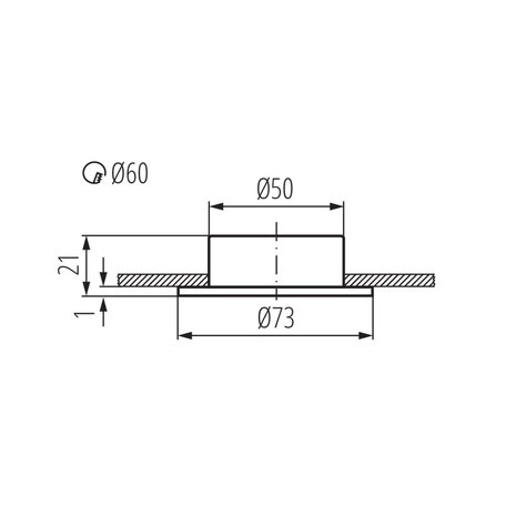Kanlux LED Inbouwspot Armatuur - Wit 73MM - Geschikt voor keuken/meubel kast | Zaagmaat 55MM - G4 Steekfitting 12V aansluiting Kanlux LED Inbouwspot Armatuur - Wit 73MM - Geschikt voor keuken/meubel kast | Zaagmaat 55MM - G4 Steekfitting 12V aansluiting