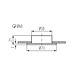 Kanlux LED inbouwspot keuken/meubel kast wit - G4 aansluiting Kanlux LED inbouwspot keuken/meubel kast wit - G4 aansluiting