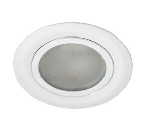 Kanlux LED Inbouwspot Armatuur - Wit 73MM - Geschikt voor keuken/meubel kast | Zaagmaat 55MM - G4 Steekfitting 12V aansluiting Kanlux LED Inbouwspot Armatuur - Wit 73MM - Geschikt voor keuken/meubel kast | Zaagmaat 55MM - G4 Steekfitting 12V aansluiting