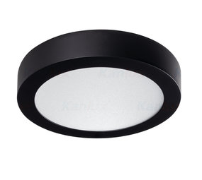 Kanlux LED Plafondlamp zwart CARSA 18W - Lichtkleur optioneel Kanlux LED Plafondlamp zwart CARSA 18W - Lichtkleur optioneel