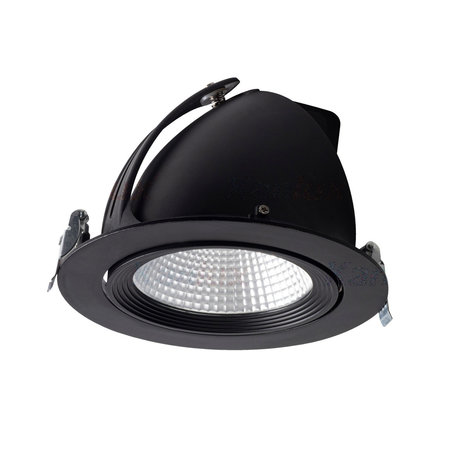 Kanlux LED Downlight Kantelbaar Zwart 23W 2510lm 45D - 940 Koel Wit | 175mm  | Beste Kleurweergave | 5 jaar garantie Kanlux LED Downlight Kantelbaar Zwart 23W 2510lm 45D - 940 Koel Wit | 175mm  | Beste Kleurweergave | 5 jaar garantie