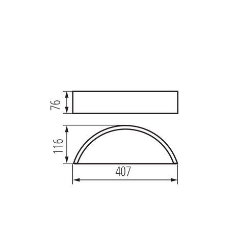 Kanlux LED Wandlamp JASMIN - E27 aansluiting Kanlux LED Wandlamp JASMIN - E27 aansluiting