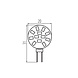 Kanlux LED G4 12V 1,2W - 3000K warm wit licht Kanlux LED G4 12V 1,2W - 3000K warm wit licht