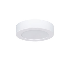 Modee LED Plafondlamp - 6W 540lm - 116x28mm - Wit - Rond Modee LED Plafondlamp - 6W 540lm - 116x28mm - Wit - Rond