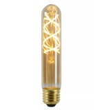 Lucide LED filament dimbaar  lamp - E27 Fitting - Type T32 - 4,9W 2200K Amber - 15CM Lucide LED filament dimbaar  lamp - E27 Fitting - Type T32 - 4,9W 2200K Amber - 15CM