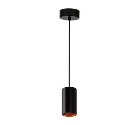 Spectrum LED Hanglamp - GU10 fitting - 1500mm kabel - Zwart - Goud Spectrum LED Hanglamp - GU10 fitting - 1500mm kabel - Zwart - Goud