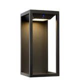 Lucide TENSO SOLAR - Wandlamp Buiten - LED - 1x2,2W 3000K - IP54 - Antraciet