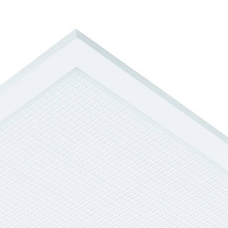 LCB LED Paneel 60x60cm - Pro Slim Line - 36W 4320Lm - 3000K 830 Warm Wit | UGR19 Prisma - 5 jaar garantie