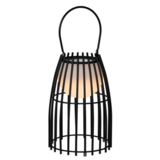 Lucide FJARA - Tafellamp Buiten - Ø 17,5 cm - LED Dimb. - 1x0,3W 3200K - IP44 - Zwart