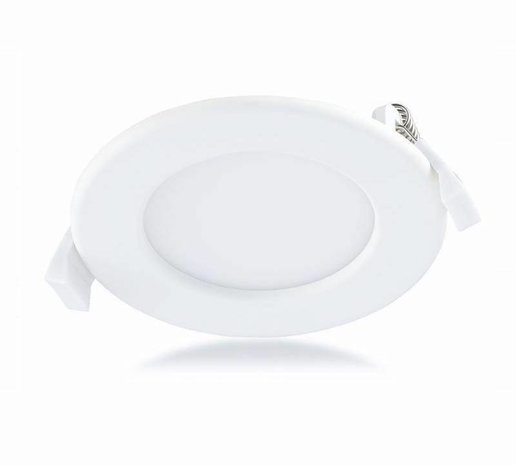 LCB LED Inbouwspot rond - 6W vervangt 48W - Inbouwmaat 100x25mm - 6000K LCB LED Inbouwspot rond - 6W vervangt 48W - Inbouwmaat 100x25mm - 6000K